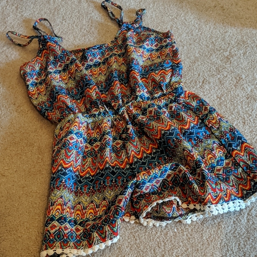 Patterned Summer romper - Picture 3 of 4